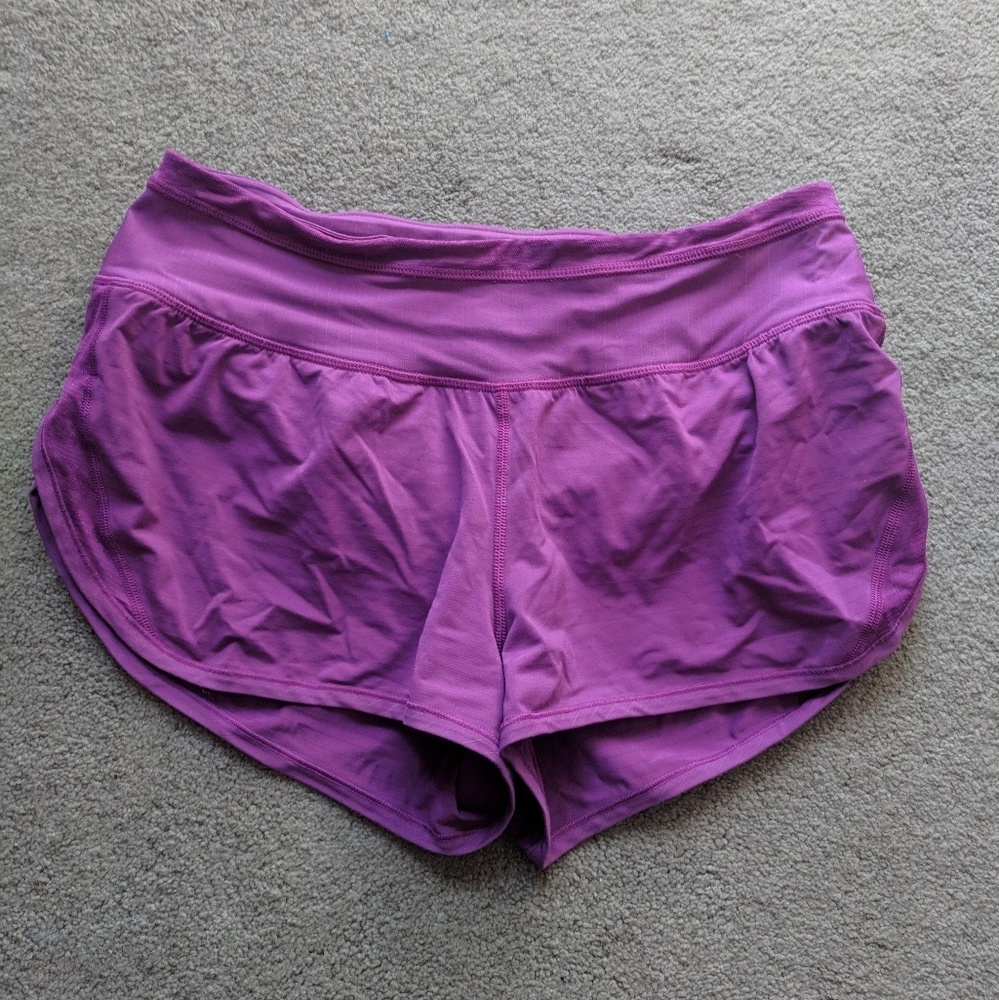 Lululemon running shorts 6